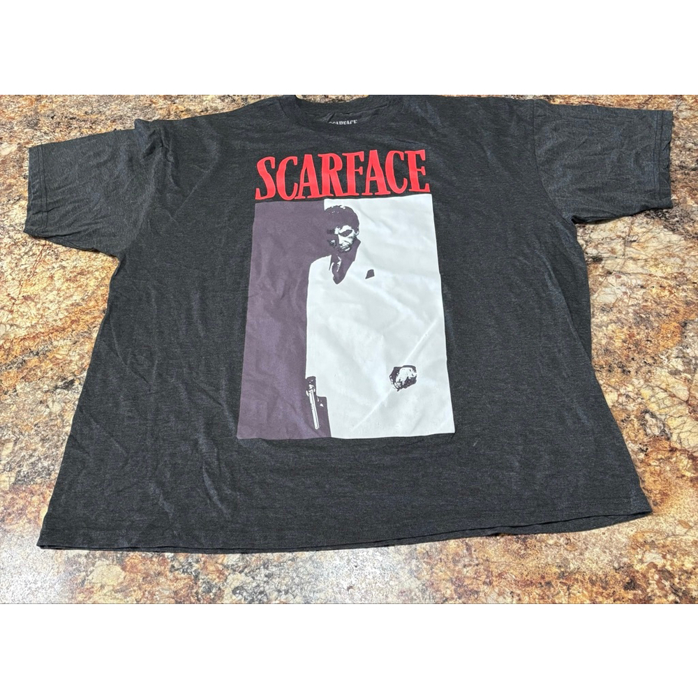 Scarface Tony Montana Poster Graphic Tee